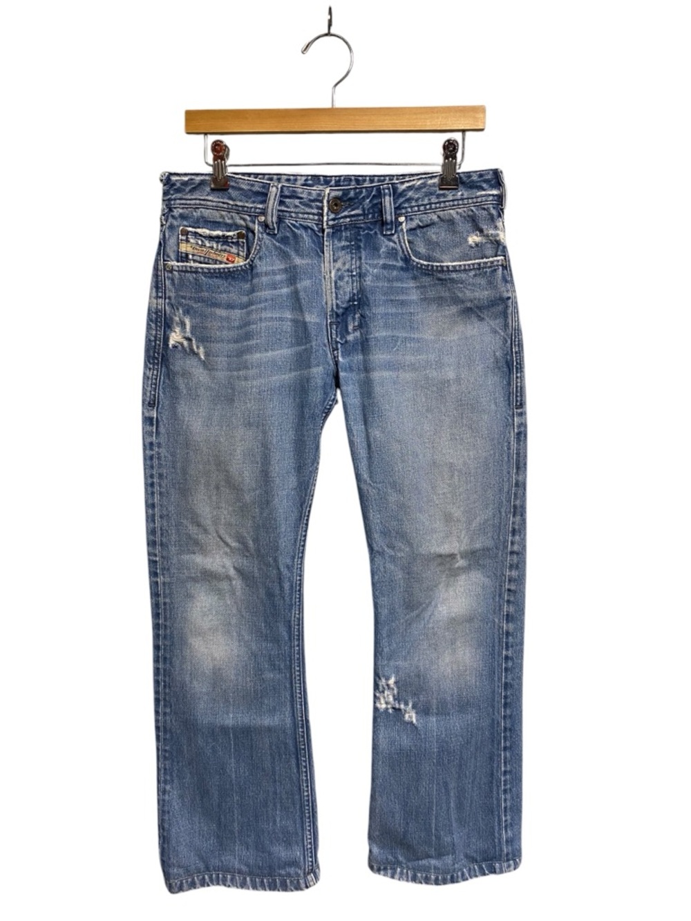 Vintage Men’s DIESEL Zathan Distressed Bootcut Jeans